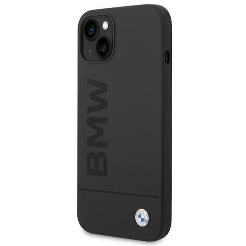 Case BMW BMHMP14MSLBLBK iPhone 14 Plus 6.7 &quot;black / black hardcase Silicone Signature Logo Magsafe, BMW 3666339072315 3666339072315