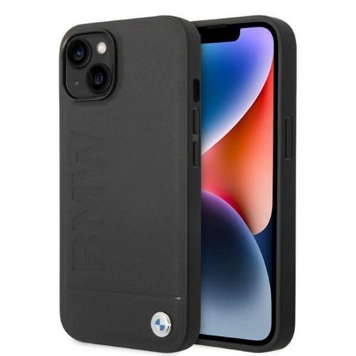 Case BMW BMHMP14SSLLBK iPhone 14 6.1 &quot;black / black hardcase Signature Logo Imprint Magsafe, BMW 3666339072186