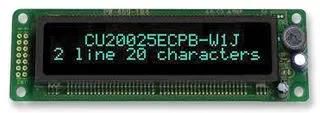 VFD MODULE, 2X20, 5MM CU20025-UW1J