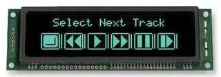 VFD MODULE, 126X32, GRAPHIC GU126X32F-K612A4