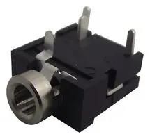 RECEPTACLE, 3.5MM PHONO, THT, R/A, 3WAY KLBR 4