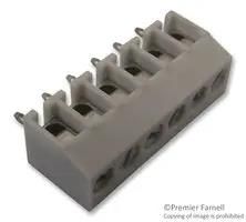 TERMINAL BLOCK, WIRE TO BRD, 6POS KRMC 06