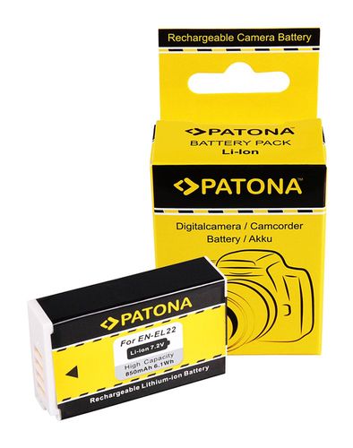  PATONA Battery f. Nikon EN-EL22 ENEL22 NIKON 1 J4 NIKON 1 S2, PATONA 1222 4055655032308