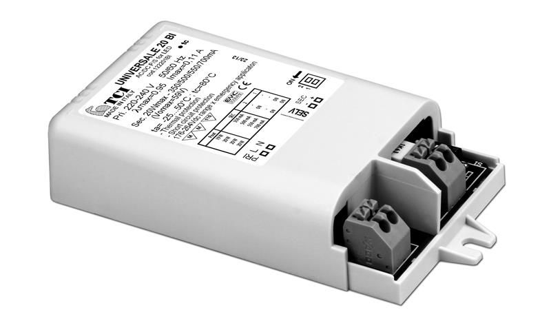 UNIVERSALE 20 BI - LED Driver, TCI 122201BI