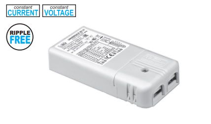 20W CC+CV LED supply 100-380mA 2-54V, 24V 380mA, DIP-SWITCH, TCI 122203