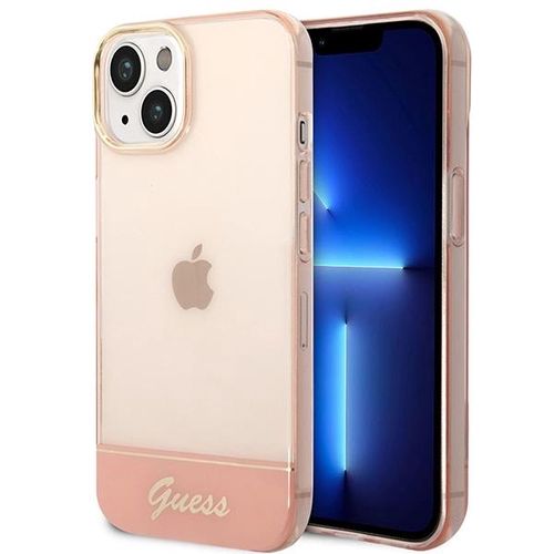 Guess GUHCP14MHGCOP iPhone 14 Plus 6.7 &quot;pink / pink hardcase Translucent, Guess 3666339088354