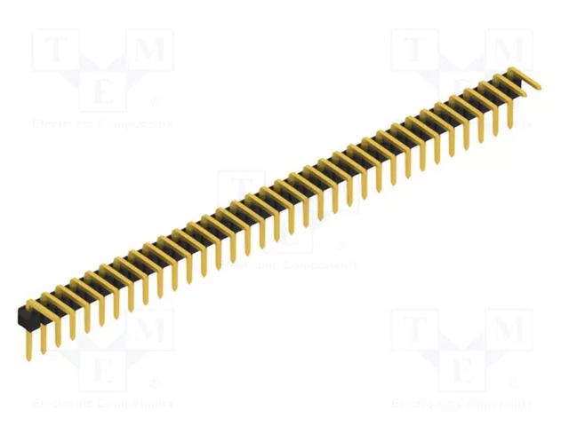 Connector: pin strips; pin header; male; PIN: 34; THT; 3A; 250V; SL 3 FISCHER ELEKTRONIK SL3.053.34.G