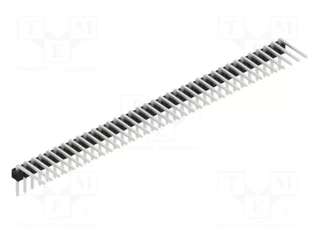 Connector: pin strips; pin header; male; PIN: 36; THT; 3A; 250V; SL 3 FISCHER ELEKTRONIK SL3.101.36.Z