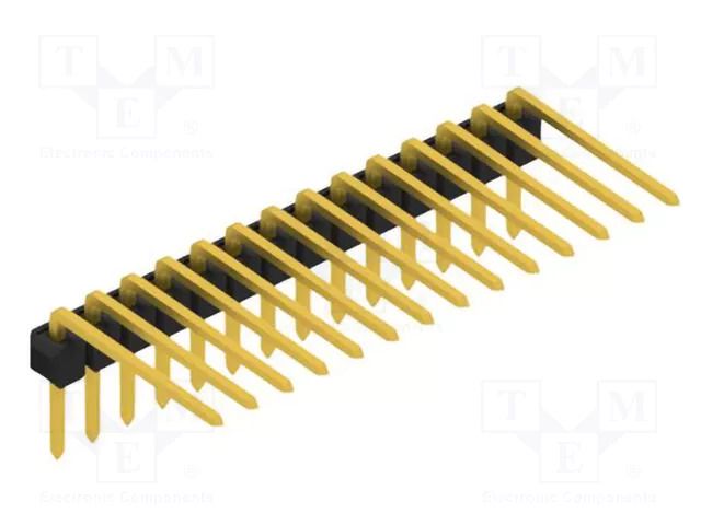 Connector: pin strips; pin header; male; PIN: 14; THT; 3A; 250V; SL 3 FISCHER ELEKTRONIK SL3.131.14.G