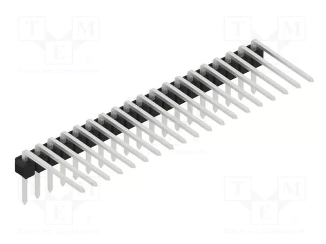 Connector: pin strips; pin header; male; PIN: 19; THT; 3A; 250V; SL 3 FISCHER ELEKTRONIK SL3.131.19.Z