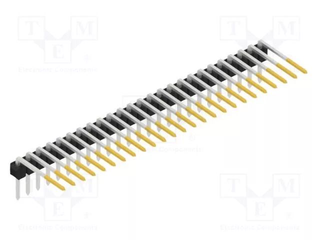 Connector: pin strips; pin header; male; PIN: 25; THT; 3A; 250V; SL 3 FISCHER ELEKTRONIK SL3.131.25.S