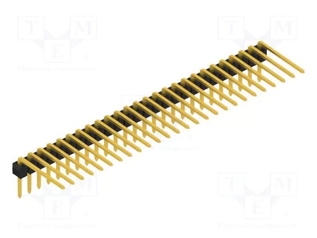 Connector: pin strips; pin header; male; PIN: 26; THT; 3A; 250V; SL 3 FISCHER ELEKTRONIK SL3.131.26.G