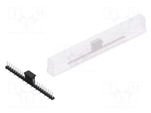 Connector: pin strips; pin header; male; PIN: 22; SMT; 3A; 250V; 1x22 FISCHER ELEKTRONIK SLLP5SMD05122.ZBSM