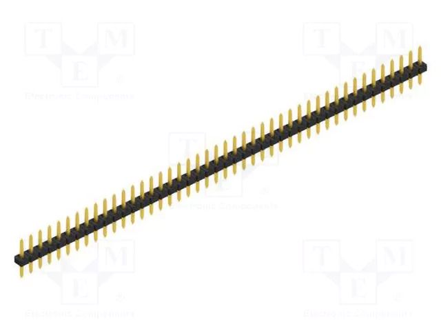 Connector: pin strips; pin header; male; PIN: 44; 3A; 100V; THT; 2mm FISCHER ELEKTRONIK SLY1.081.44.G