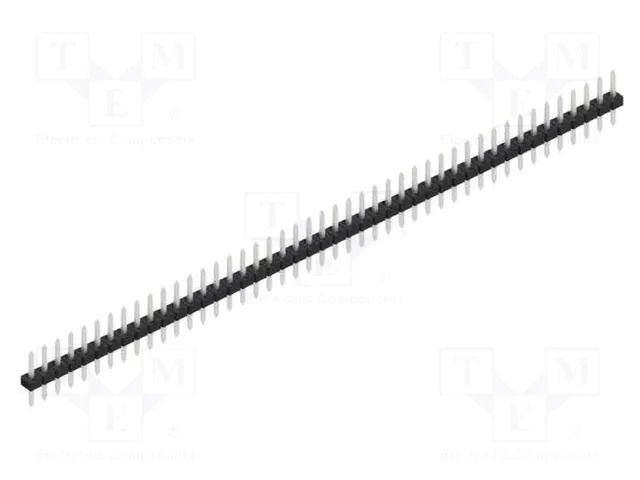 Connector: pin strips; pin header; male; PIN: 45; 3A; 100V; THT; 2mm FISCHER ELEKTRONIK SLY1.081.45.Z