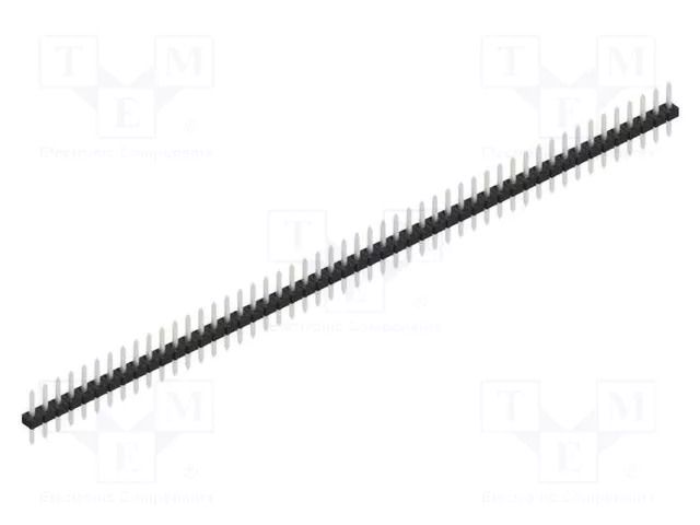 Connector: pin strips; pin header; male; PIN: 50; 3A; 100V; THT; 2mm FISCHER ELEKTRONIK SLY1.081.50.Z