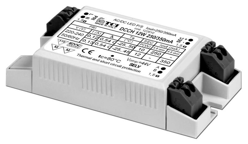 DCCH 7W 140/180mA - LED Driver, TCI 122611