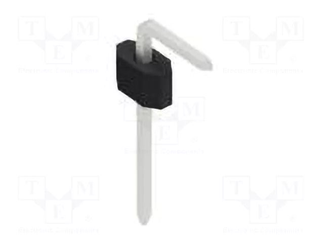 Connector: pin strips; pin header; male; PIN: 1; 1.5A; 125V; THT FISCHER ELEKTRONIK SLVW1.KA.055.1.Z