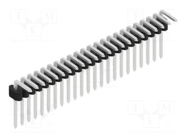 Connector: pin strips; pin header; male; PIN: 23; 1.5A; 125V; THT FISCHER ELEKTRONIK SLVW1.KA.055.23.Z