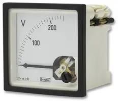 METER, DIN72, 250VDC E243-01V-G-RS-RS