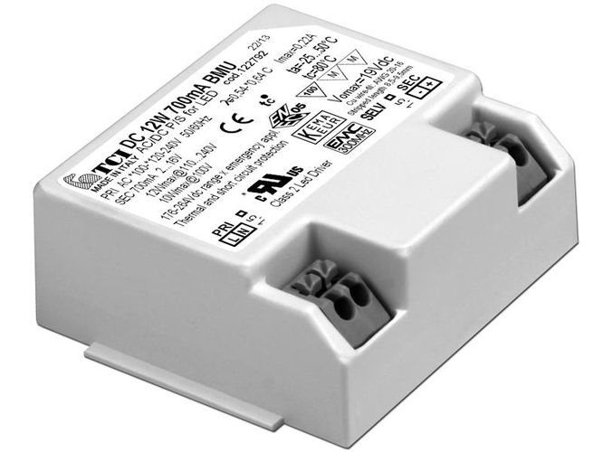 DC 12W 700mA BMU - LED Driver, TCI 122792