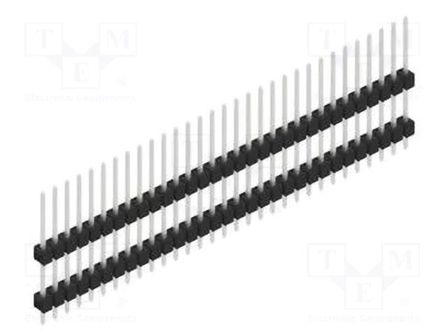 Connector: pin strips; pin header; male; PIN: 31; THT; 3A; 250V; 1x31 FISCHER ELEKTRONIK SL13.122.31.Z