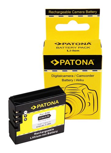  PATONA Battery f. AEE SD18 SD19 SD22 SD23 D30, PATONA 1232 4055655110051