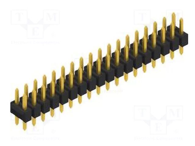 Connector: pin strips; pin header; male; PIN: 36; SL 22; 3A; 250V FISCHER ELEKTRONIK SL22.097.36.G