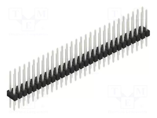 Connector: pin strips; pin header; male; PIN: 58; SL 2; 3A; 250V FISCHER ELEKTRONIK SL2.104.58.Z
