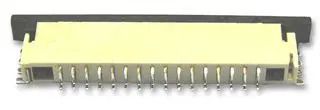 FPC CONN, RCPT, 16POS, 1ROW, 1MM 1-84952-6