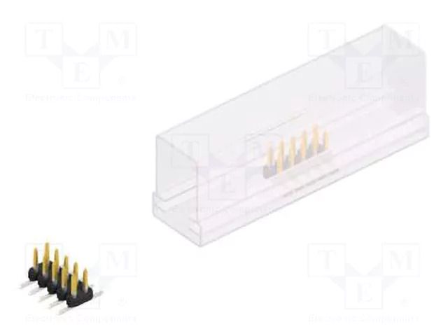 Connector: pin strips; pin header; male; PIN: 10; 3A; 100V; SMT; 2mm FISCHER ELEKTRONIK SLY8SMD036.10.SSM