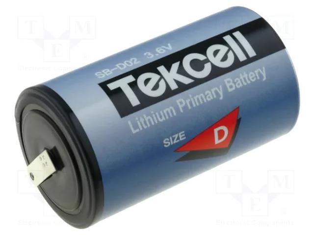 Battery: lithium; D; 3.6V; 19000mAh; non-rechargeable; Ø34x61mm TEKCELL BAT-ER34615SB/CNR