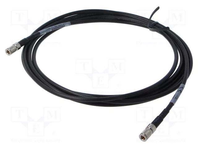 Cable; 3m; DIN plug,both sides; shielded; black; straight; 0÷40°C 3M 1CX6-11-0S-003.0