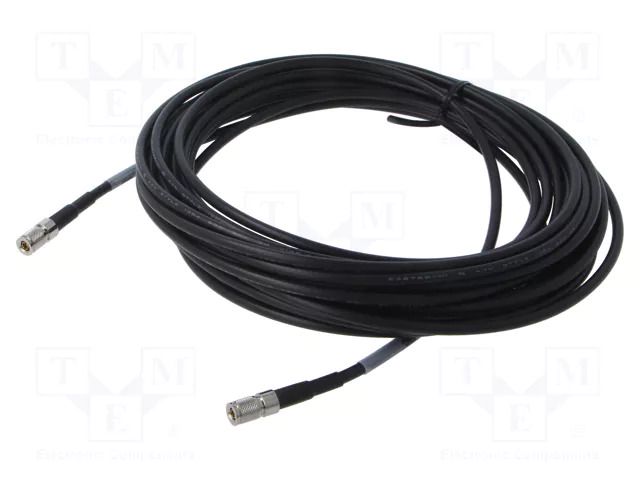 Cable; 9m; DIN plug,both sides; black; straight; 0÷40°C; 75Ω 3M 1CX6-11-0S-009.0