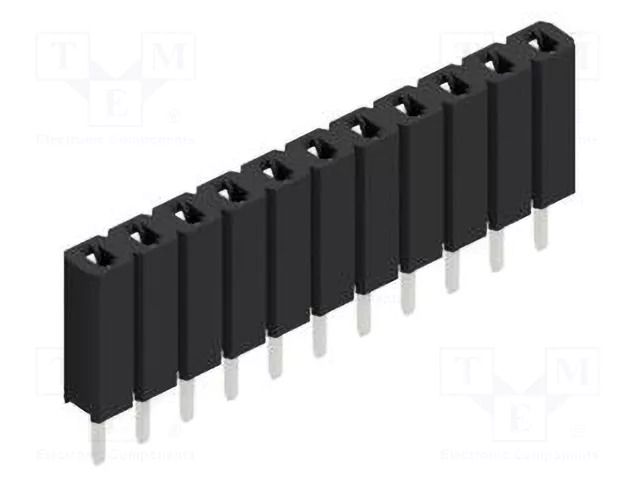 Connector: pin strips; socket; female; PIN: 11; THT; 3A; 125V; BL 1 FISCHER ELEKTRONIK BL1.11.Z