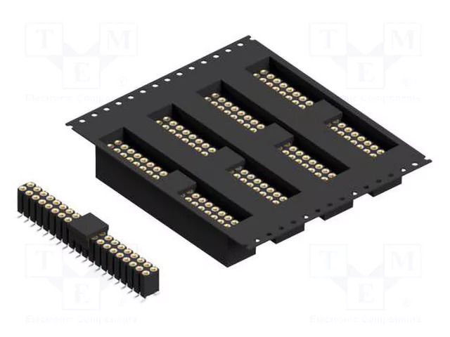 Connector: pin strips; socket; female; PIN: 40; BL 16 SMD; 3A; 150V FISCHER ELEKTRONIK BL16SMD067.40BTR