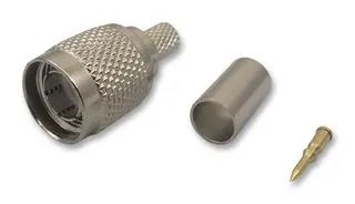 RF CONN, TNC PLUG, 75 OHM, CRIMP 5-1814801-3