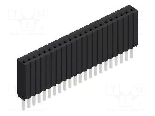 Connector: pin strips; socket; female; PIN: 22; BLM KG 1; 1.5A; 125V FISCHER ELEKTRONIK BLM.KG.1.22.Z