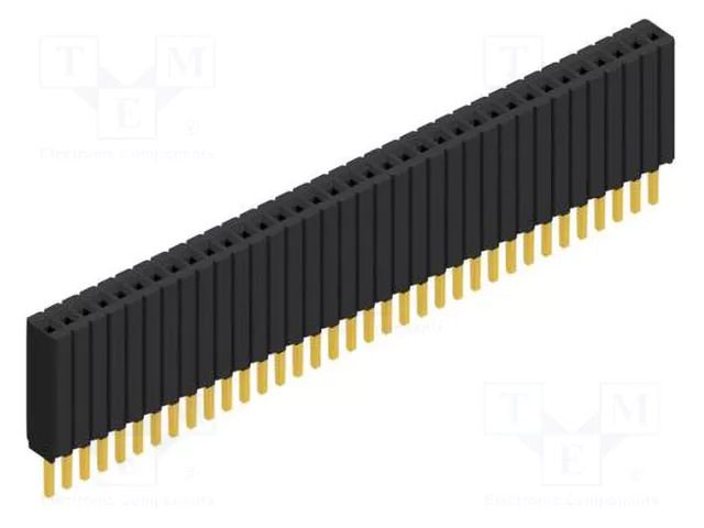 Connector: pin strips; socket; female; PIN: 35; BLM KG 1; 1.5A; 125V FISCHER ELEKTRONIK BLM.KG.1.35.G