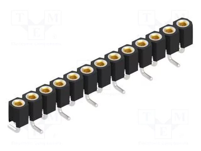 Connector: pin strips; socket; female; PIN: 13; MK 22 SMD; 3A; 150V FISCHER ELEKTRONIK MK.22SMD13