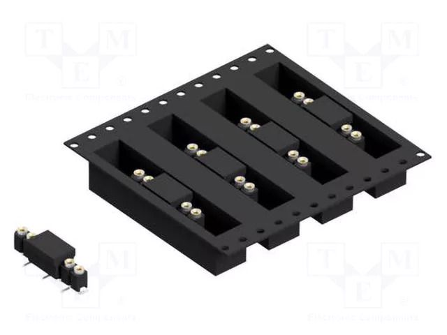 Connector: pin strips; socket; female; PIN: 7; MK 23 SMD; 1.5A; 60V FISCHER ELEKTRONIK MK.23SMD7BTR