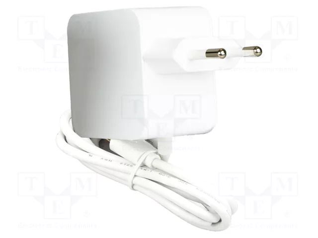 Accessories: power supply; 1.5m; 5A; Out: USB C; 20VDC; 45W RASPBERRY PI SC1732