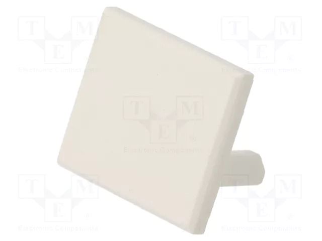 Cap for LED profiles; white; PDS-T,PDS-UST,PDS-ZM-PLUS KLUŚ K-C24364C10