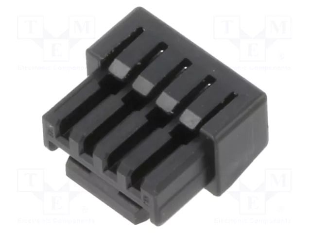 Connector: wire-wire/PCB; plug; female; PIN: 4; Micro-Lock Plus MOLEX MX-505565-0401