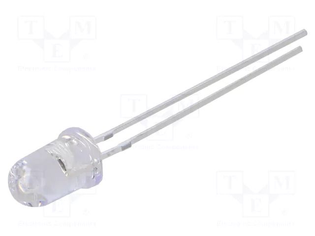 IR transmitter; 5mm; 770÷790nm; transparent; P opt: 80÷90mW; 15° OPTOSUPPLY OSI2XA5111A