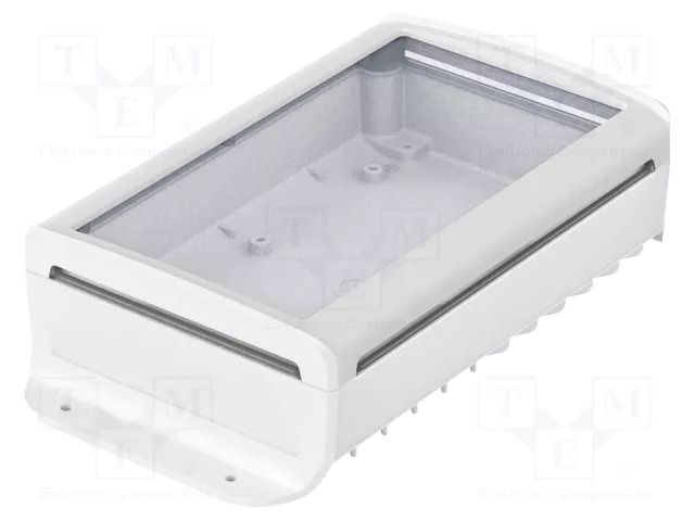 Enclosure: desktop; BoVersa; X: 140mm; Y: 258mm; Z: 66mm; white BOPLA BOV-48326430.HMT2