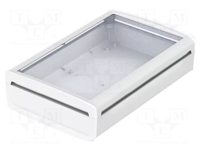 Enclosure: desktop; BoVersa; X: 185mm; Y: 275mm; Z: 73mm; white BOPLA BOV-48328630.HMT1