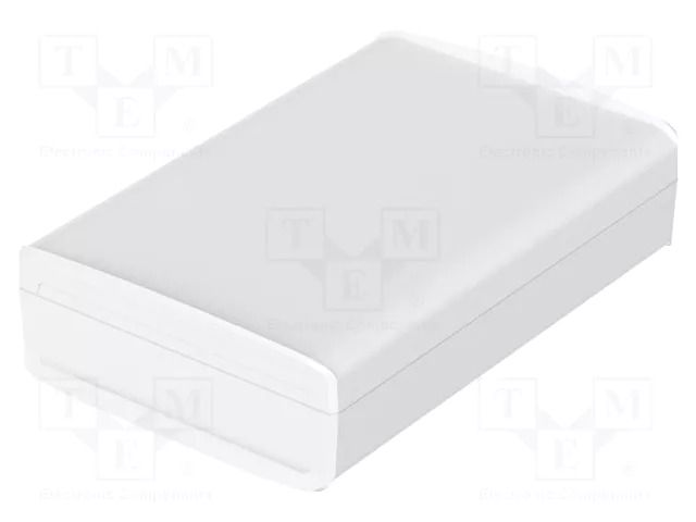 Enclosure: desktop; BoVersa; X: 185mm; Y: 275mm; Z: 73mm; white BOPLA BOV-48418633.HMT1