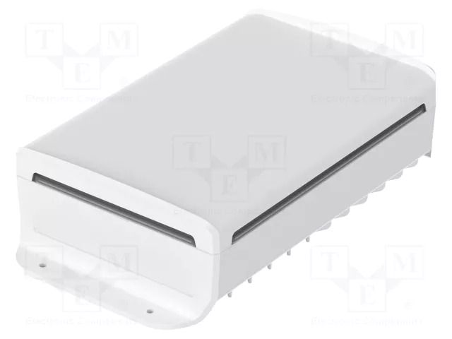 Enclosure: desktop; BoVersa; X: 140mm; Y: 258mm; Z: 66mm; white BOPLA BOV-48426430.HMT2