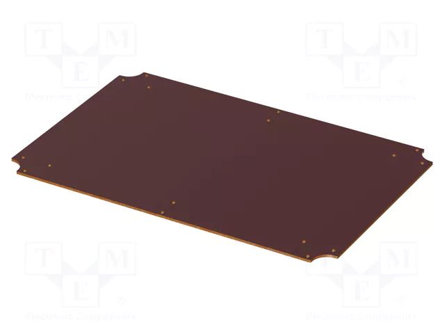 Mounting plate; laminated paper; 2mm BOPLA BOV-48808601
